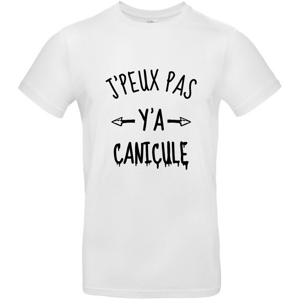 T-Shirt  J'peux pas Canicule 